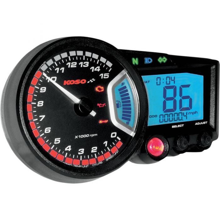 Koso Rx-2 Gp-style Speedometer - Ba010001 