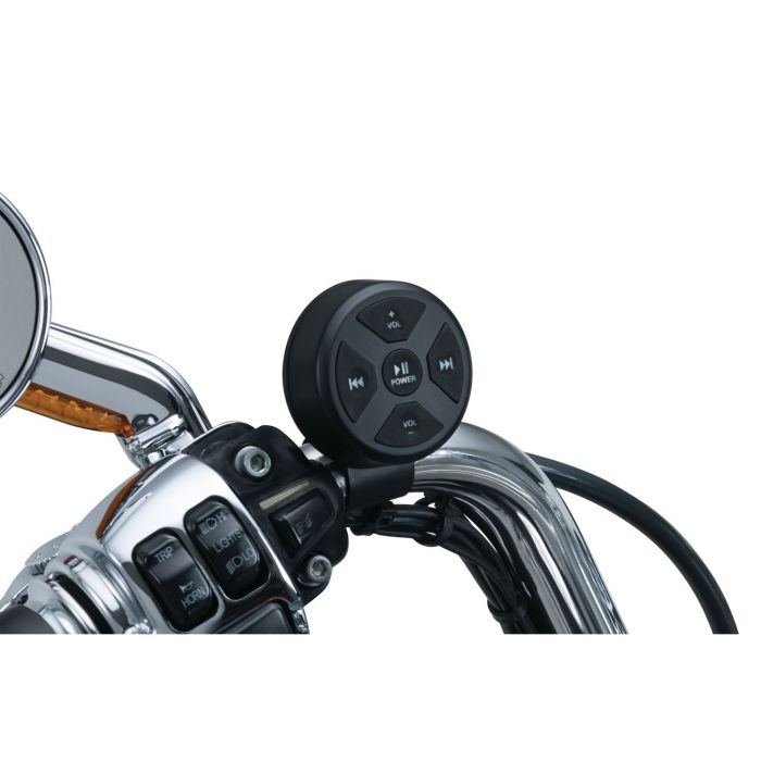 Kuryakyn Road Thunder Bluetooth Audio Controller by MTX Satin Black
