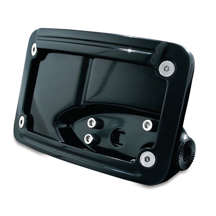 Kuryakyn Curved SideMount License Plate Holder 3125 FortNine Canada