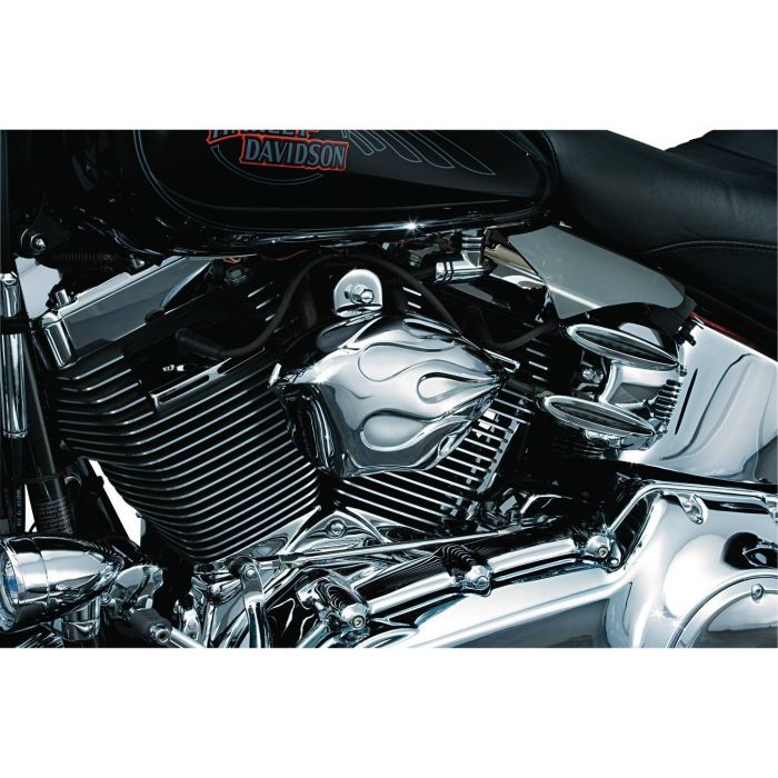 Kuryakyn Flame Horn Cover 7714 FortNine Canada