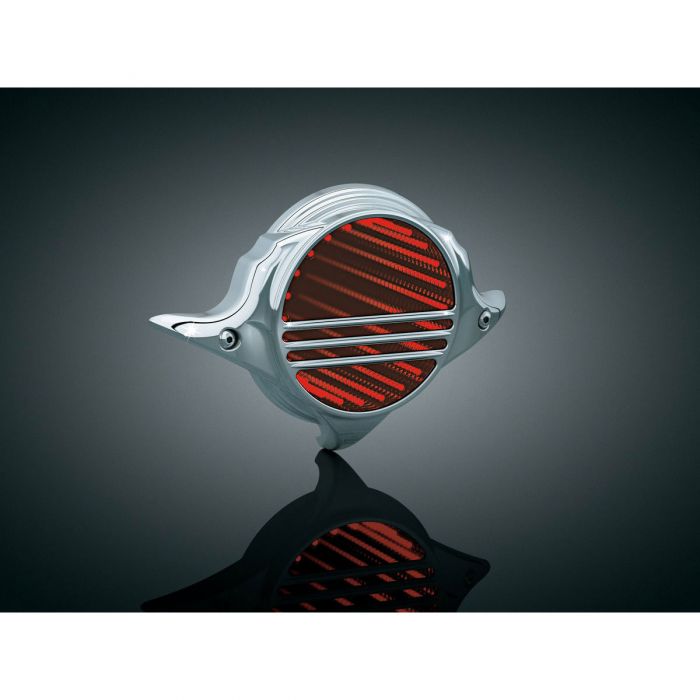 Kuryakyn Infinity Cover for Stock 9906 Twin Cam Air Cleaner 8416