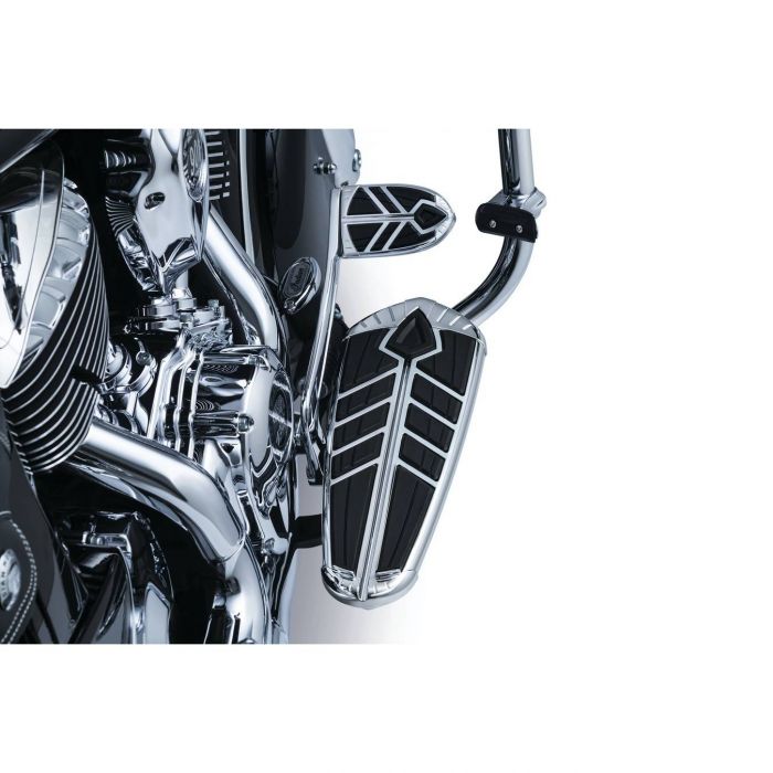 Kuryakyn Spear Brake Pedal Pad Chrome 5654 FortNine Canada