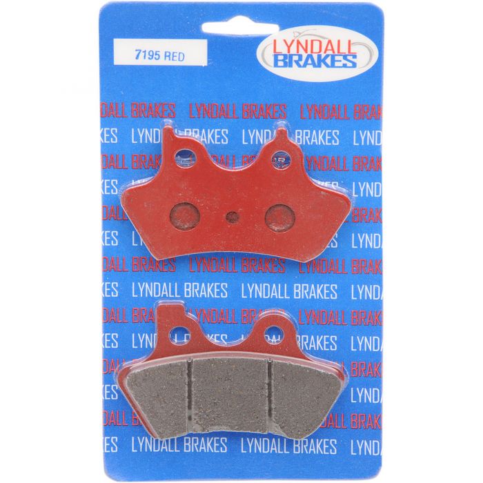 Lyndall Brakes Red Plus Compound Brake Pads - 7195-REDPLUS | FortNine ...