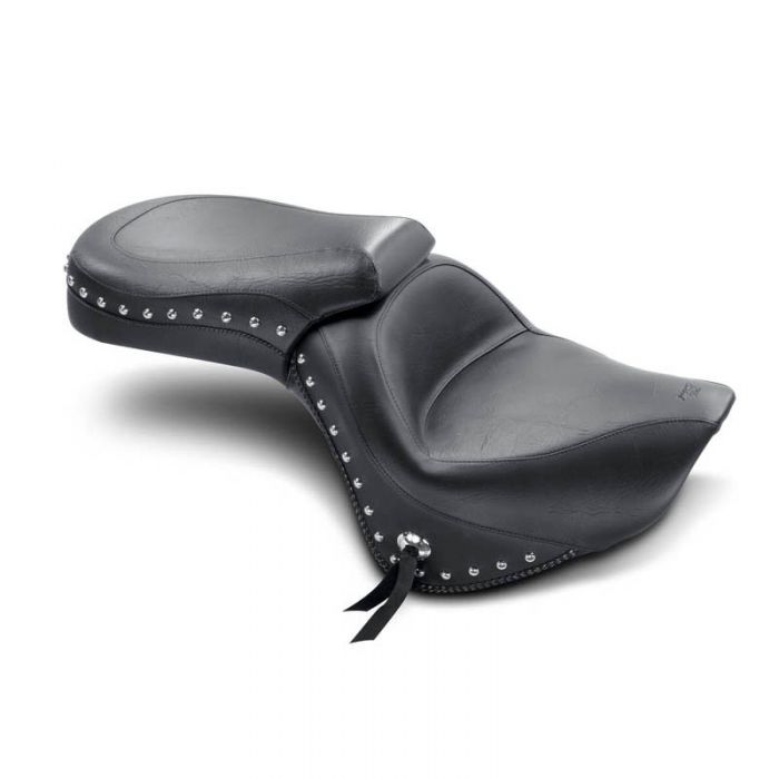 Mustang Motorcycle Seats One-Piece Wide Regal Touring Seat