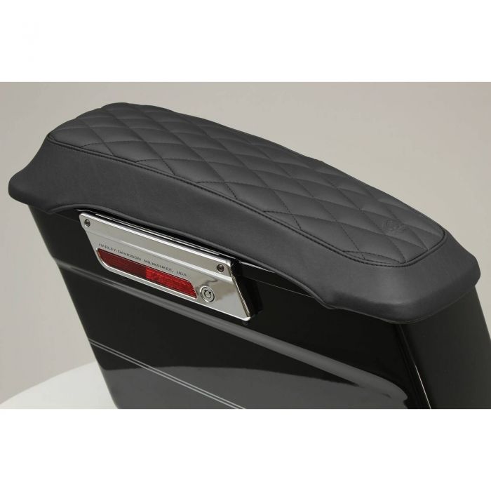 Mustang Deluxe Touring Seat Saddlebag Lid Cover 77636 FortNine Canada