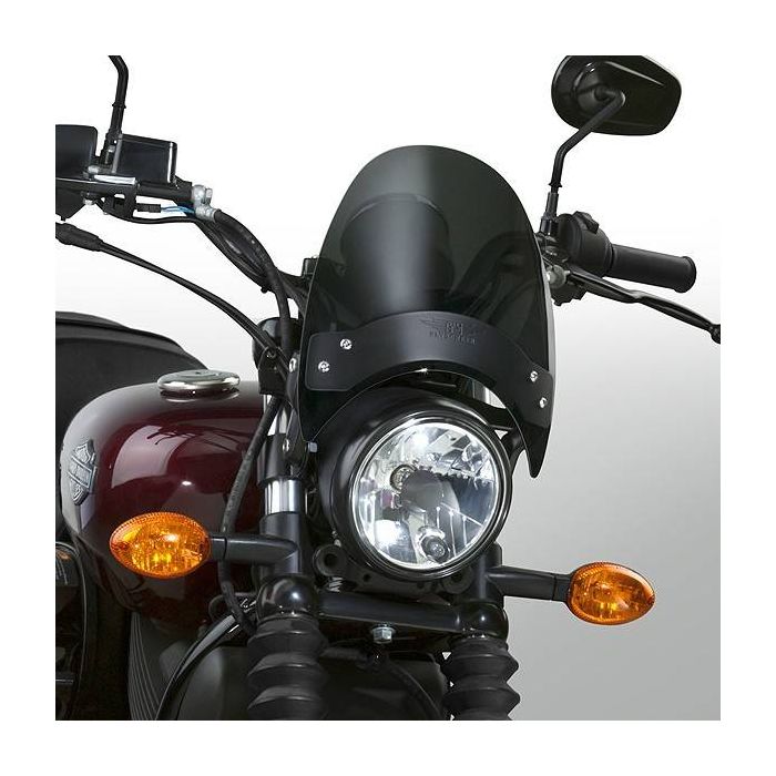 National Cycle Flyscreen Windshield Black - Dark Tint - N2531-002 ...