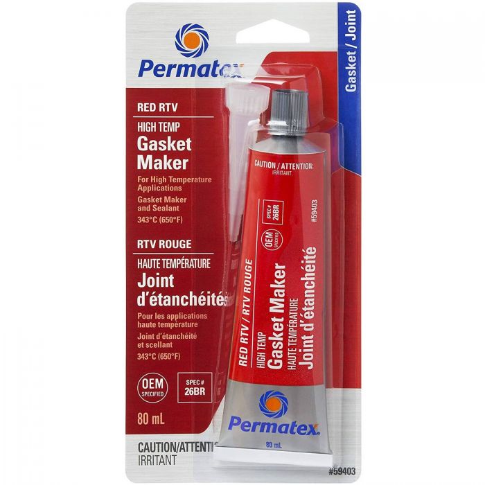 Permatex Red HighTemp Gasket Maker FortNine Canada