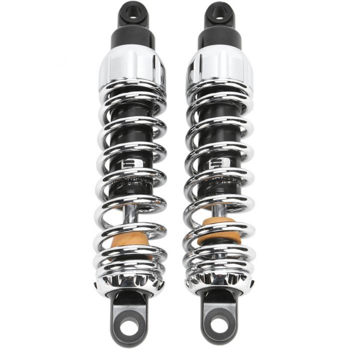 Progressive Suspension 444 Series Shocks 12" Chrome 4444229C