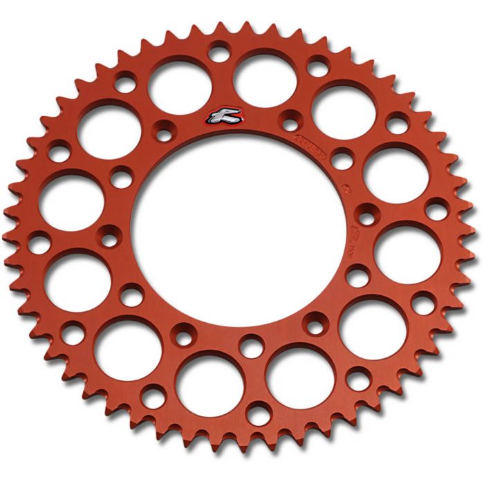 Renthal 520 Ultralight Rear Sprocket Orange - 53T - 224U-520-53GPOR ...