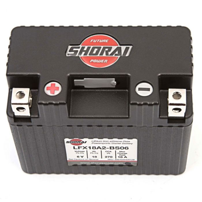 Shorai Lithium Iron ExtremeRate Battery LFX18A2BS06 FortNine Canada