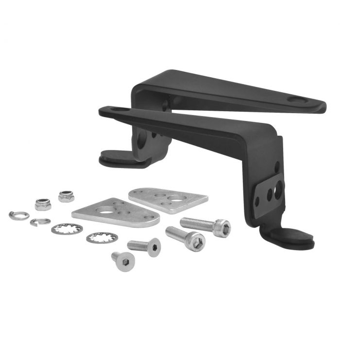 Show Chrome Mounting Bracket for Driving Light Kit Black 30101XBK