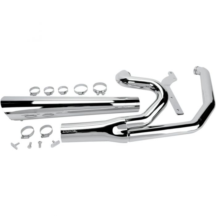 SuperTrapp 2Into1 Silent Series Exhaust for 250mm Wide Tire Custom