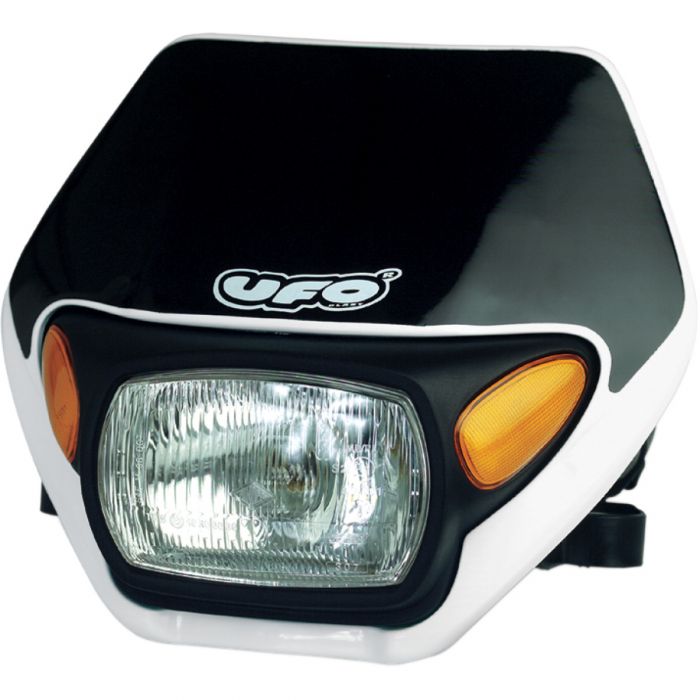 UFO Oregon Enduro Headlight Assembly with Turn Signals Black PF01695001 FortNine Canada