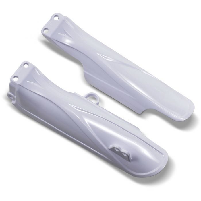 UFO Fork Guards White YA04874046 Yamaha YZ85 20192020 FortNine