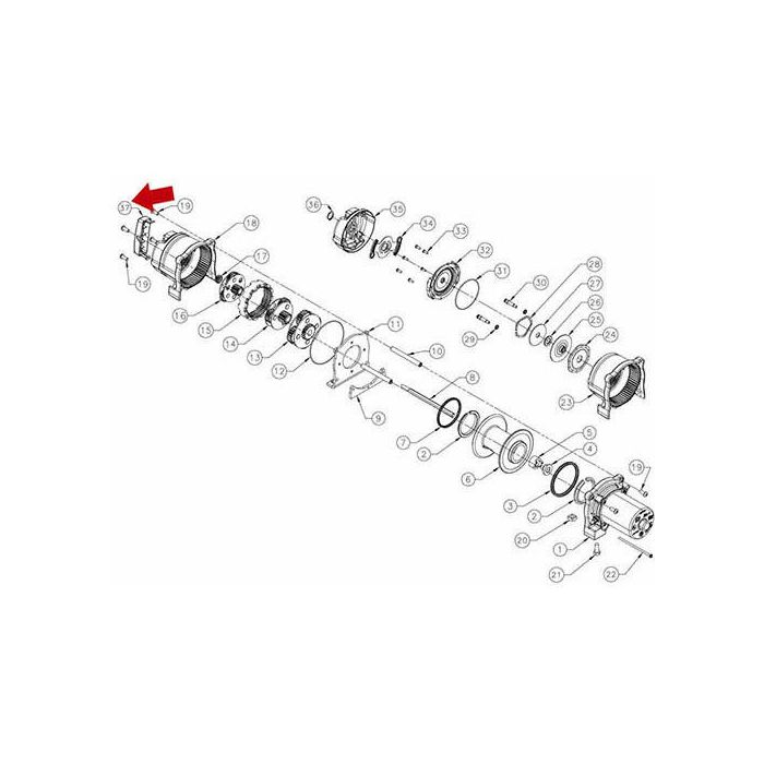 Warn Winch Clutch Handle 76873 FortNine Canada