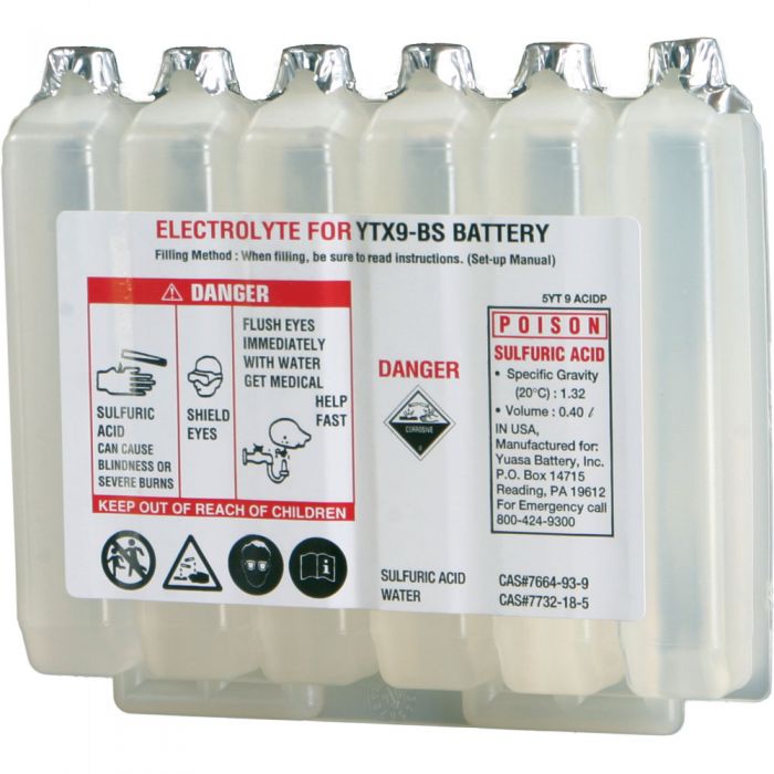 Yuasa Electrolyte Battery Acid for YTX9BS 5YT9ACIDP FortNine Canada