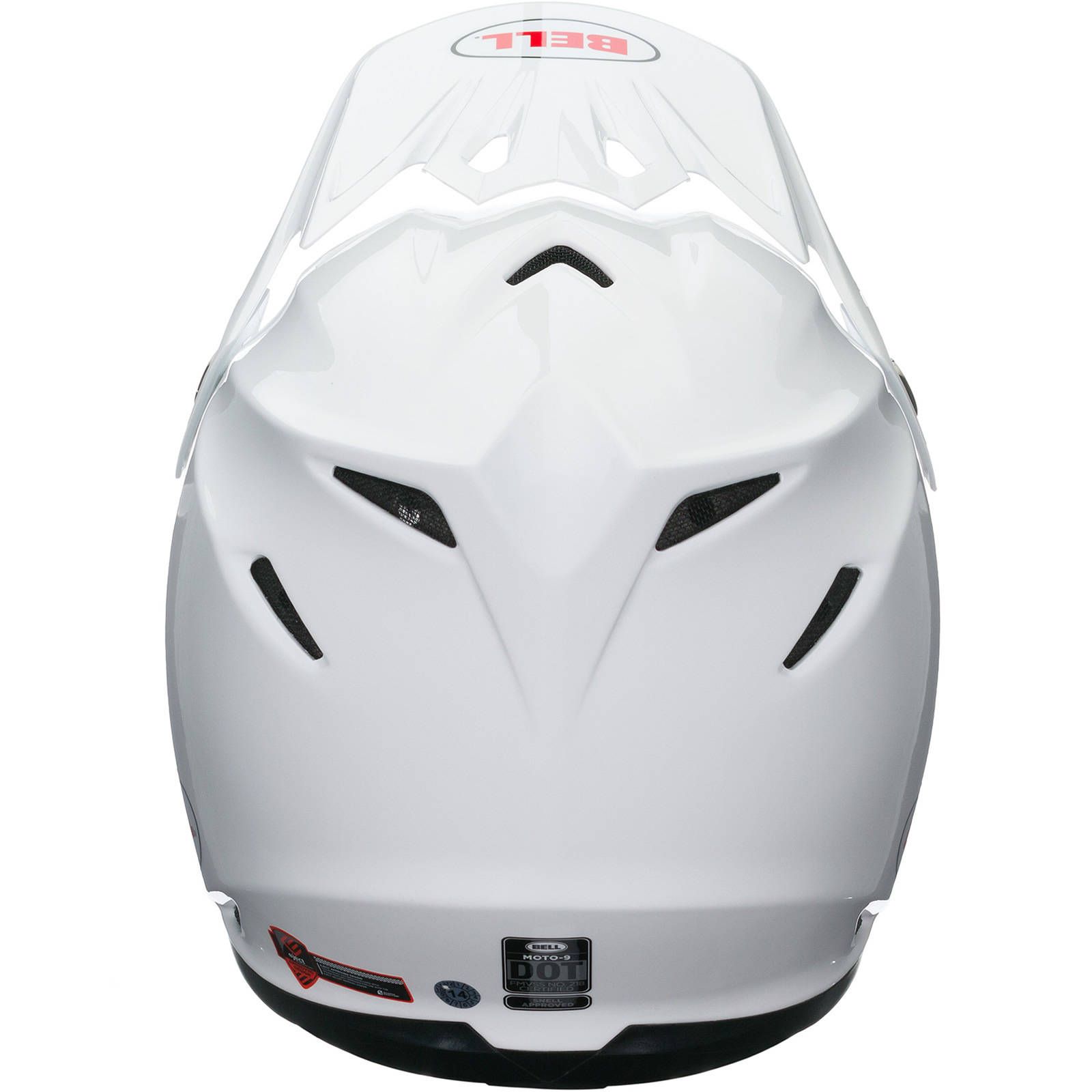 bell moto 9 carbon flex white