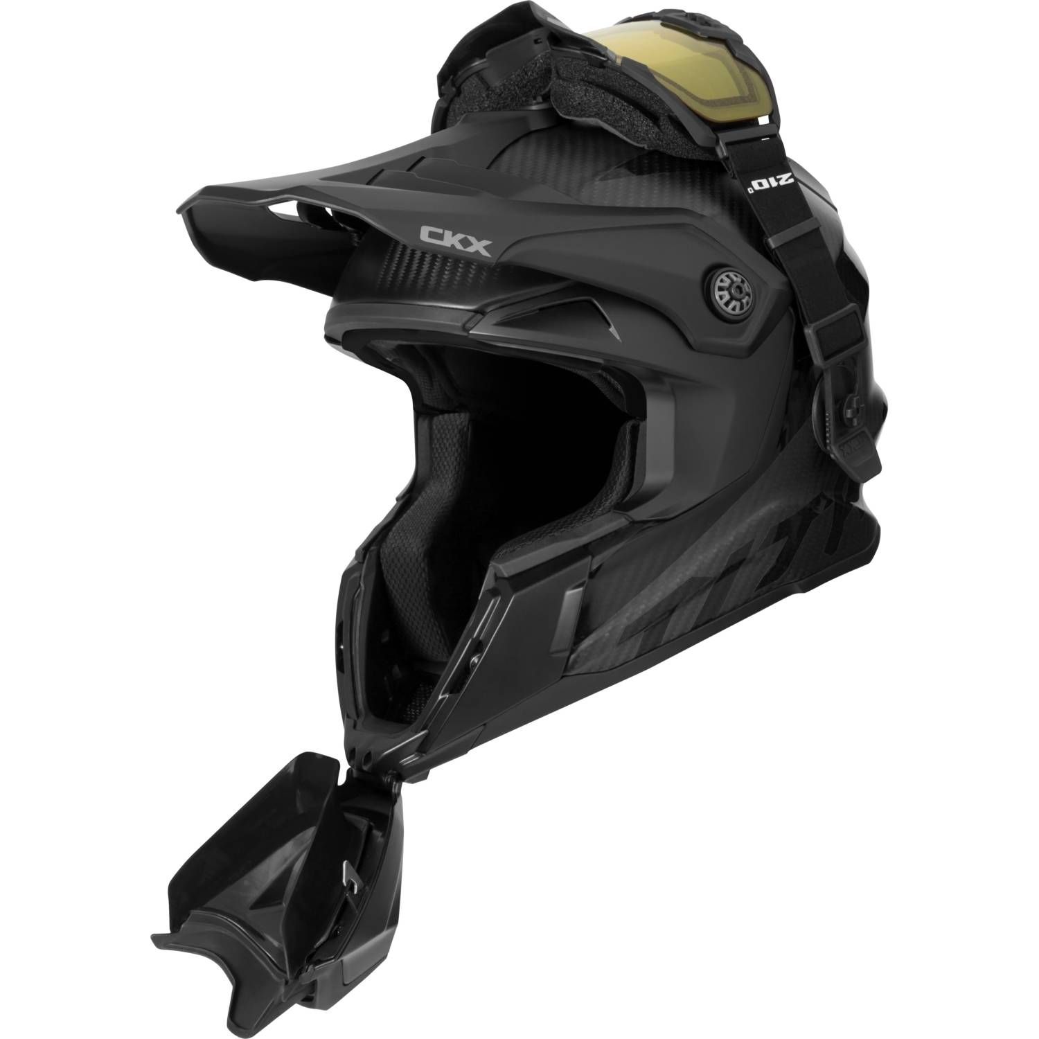 ckx titan helmet with glasses