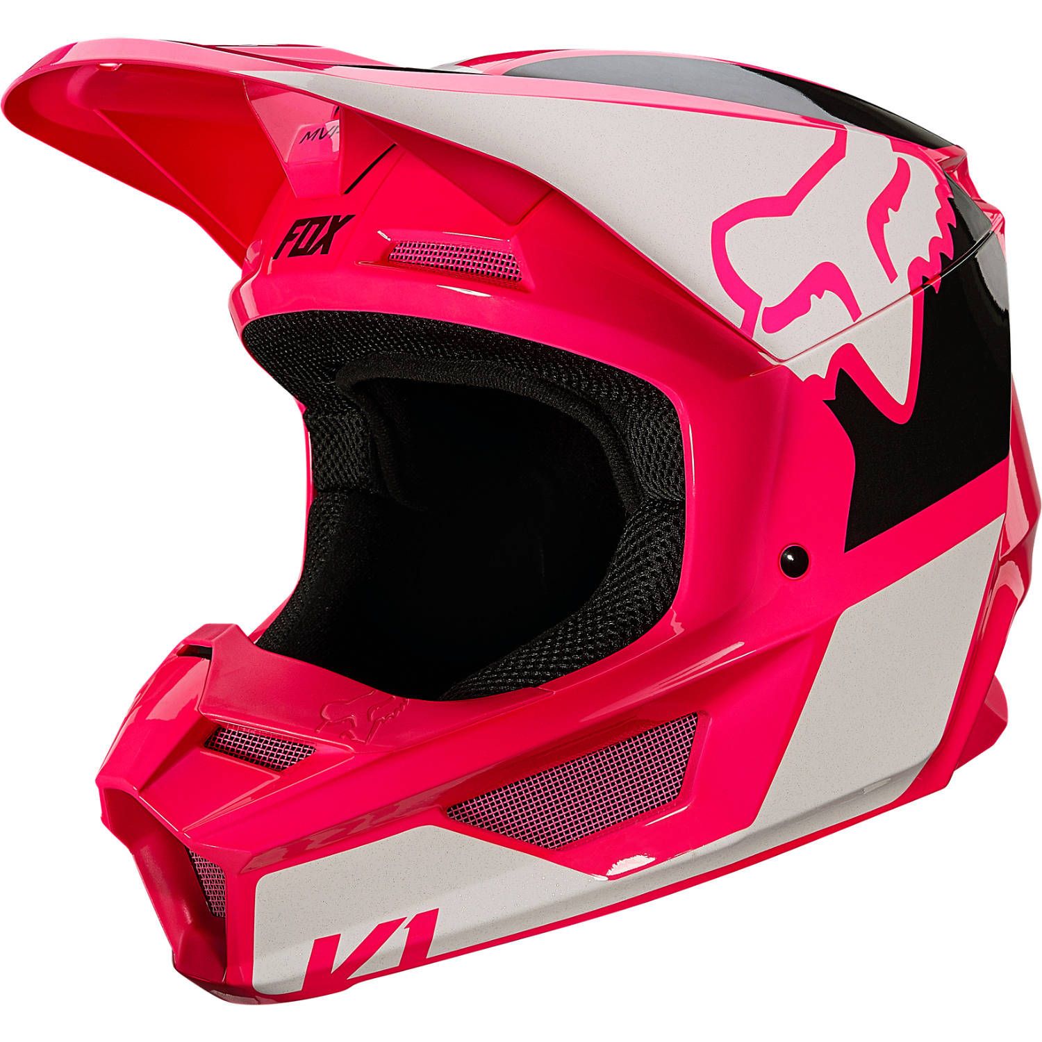 fox racing helmet pink