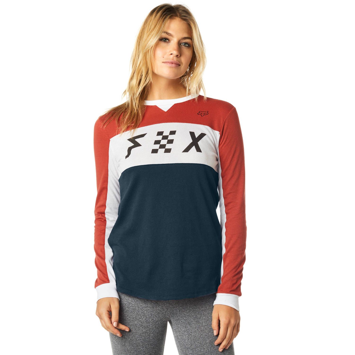 fox racing long sleeve shirts women's