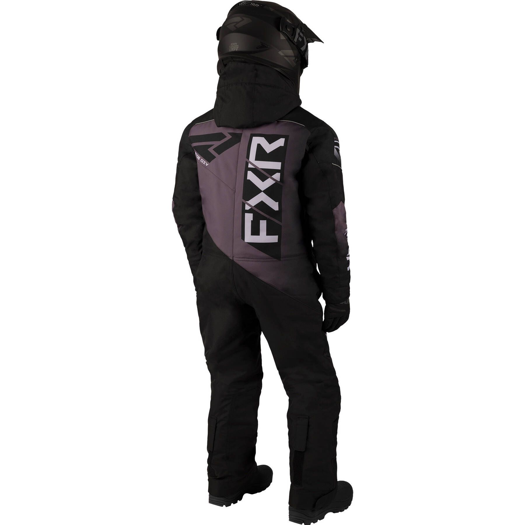 FXR Youth Boost Monosuit Black/Neon Fusion - 12 