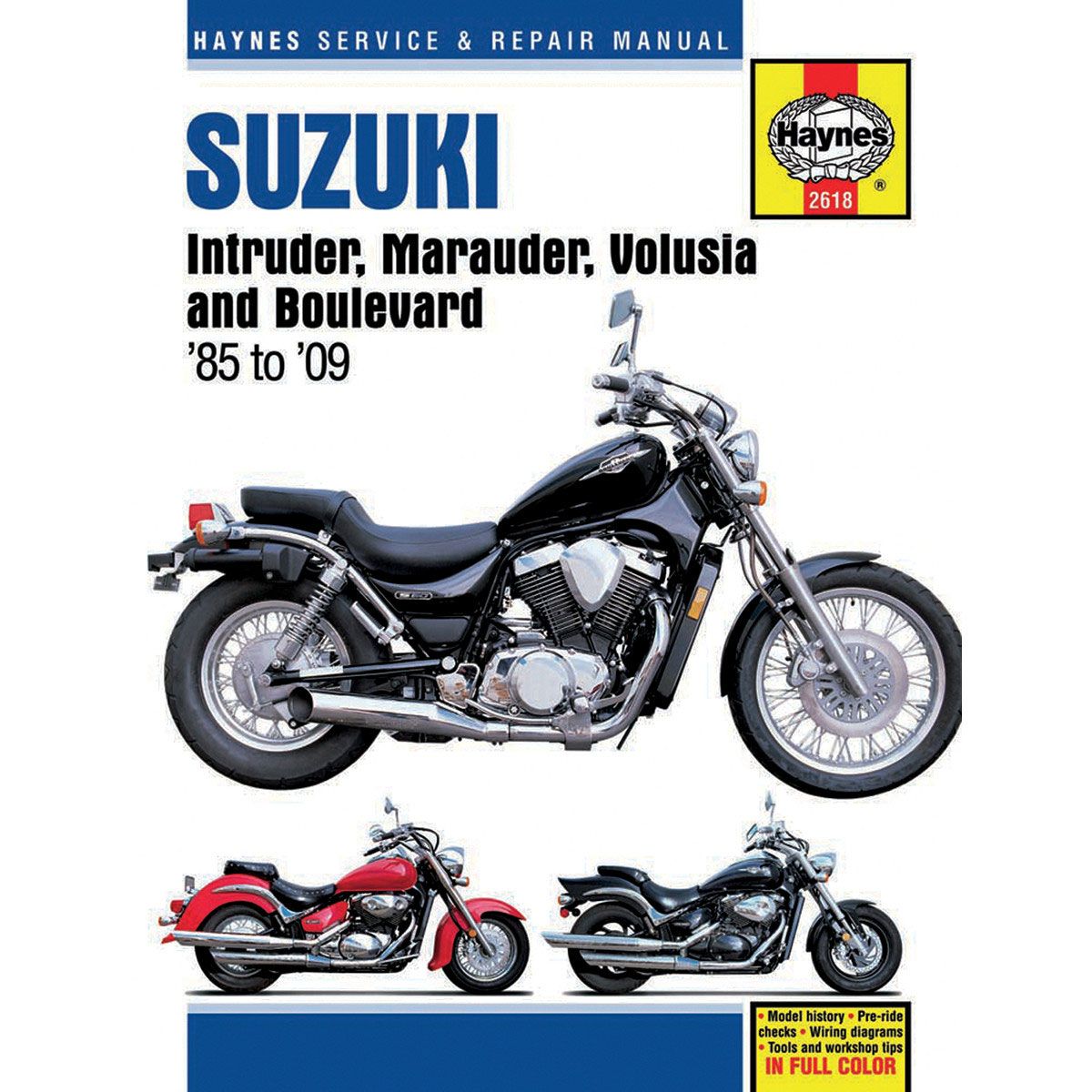 Suzuki Boulevard VLR1800 C109 Motorcycle Service Repair Maintenance Shop Manual 2008-2009 CD-ROM 