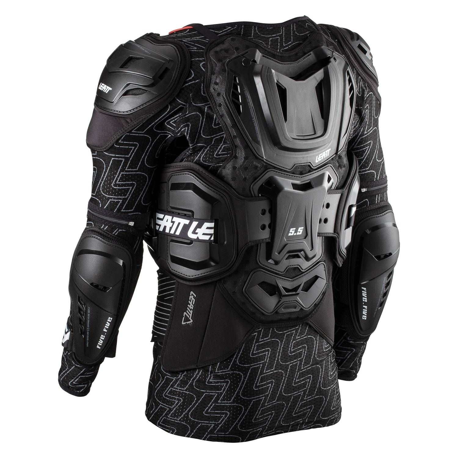 White, Large/X-Large Leatt 5.5 Body Protector 