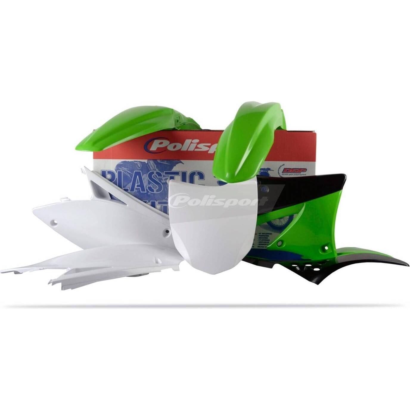 Polisport Fork Protectors For Kawasaki KX450F (2006-2008) - White, Durable & Easy Install