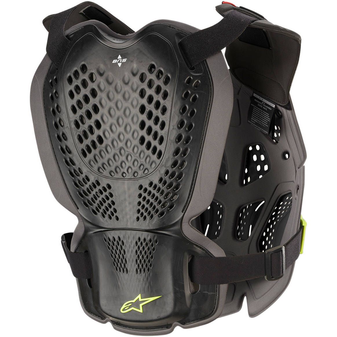 Alpinestars A-4 Chest Protector-Black//Antracite-XL//2XL