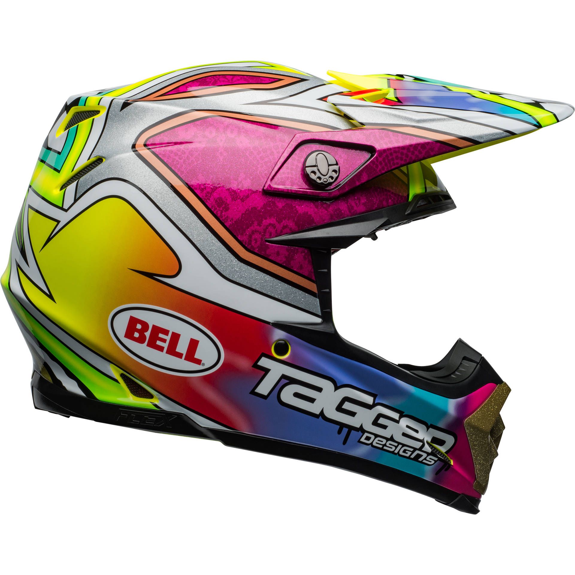 Bell Moto-9 Flex Visor Blocked Black