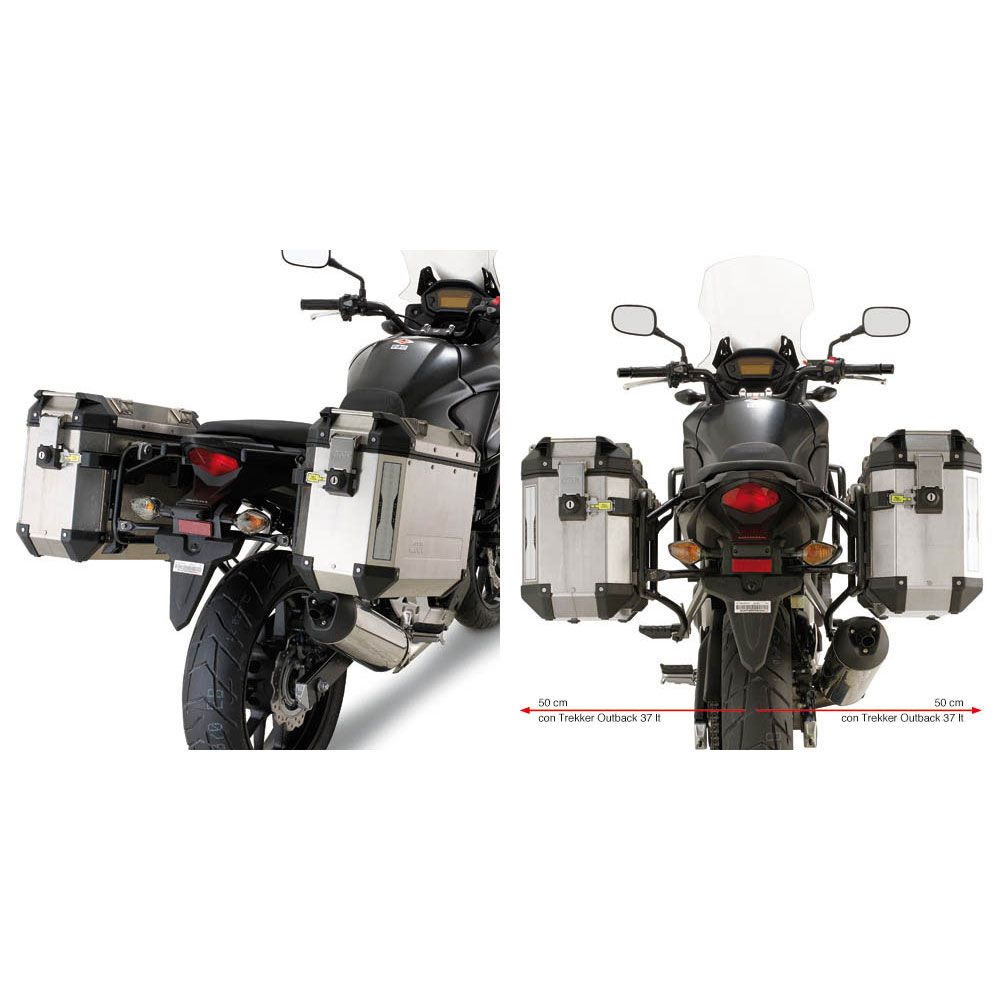 honda cb500x side panniers