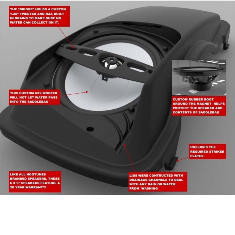 hogtunes 6x9 speakers