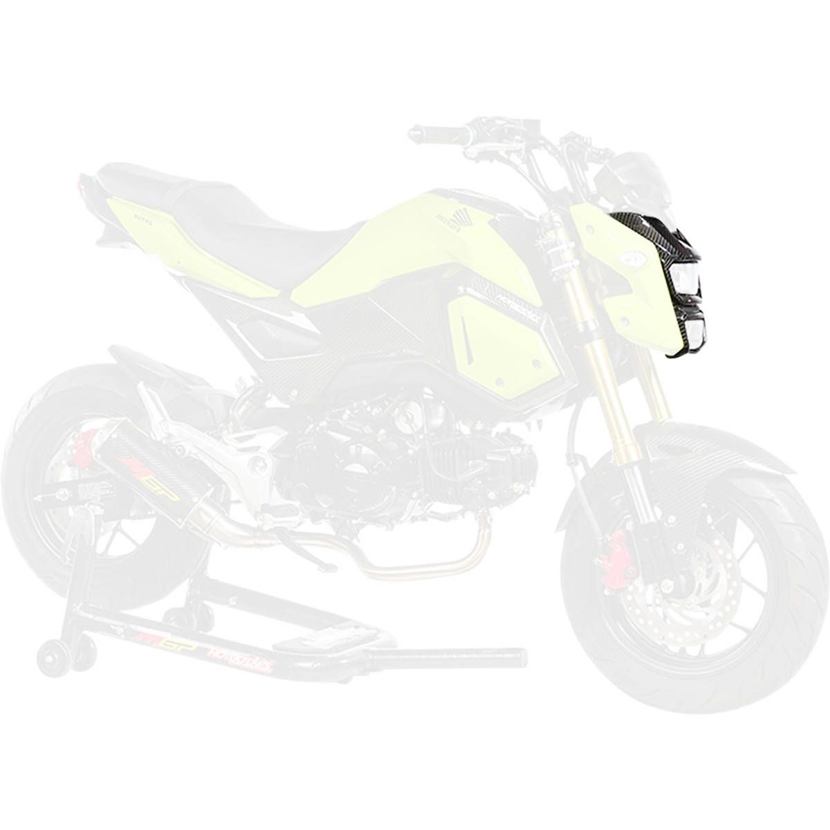 honda grom headlight cover