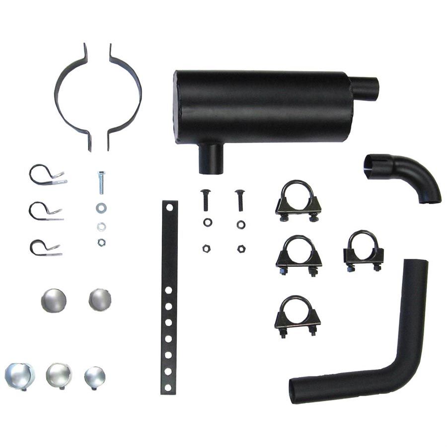 Kolpin Muffler Exhaust Silencer Stealth 2.0 w// Heat Shield Universal ATV UTV