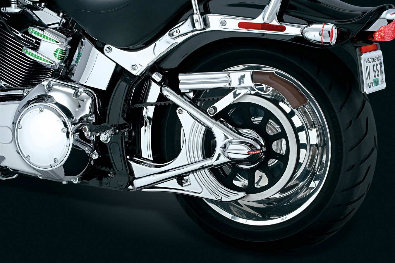 kuryakyn swingarm cover set