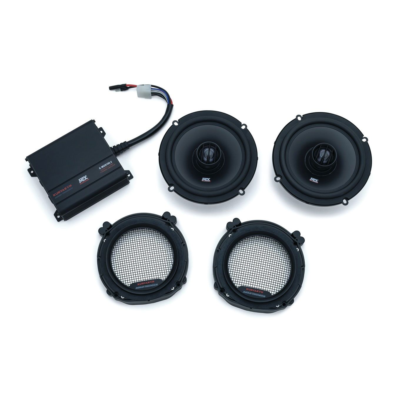 kuryakyn road thunder speakers