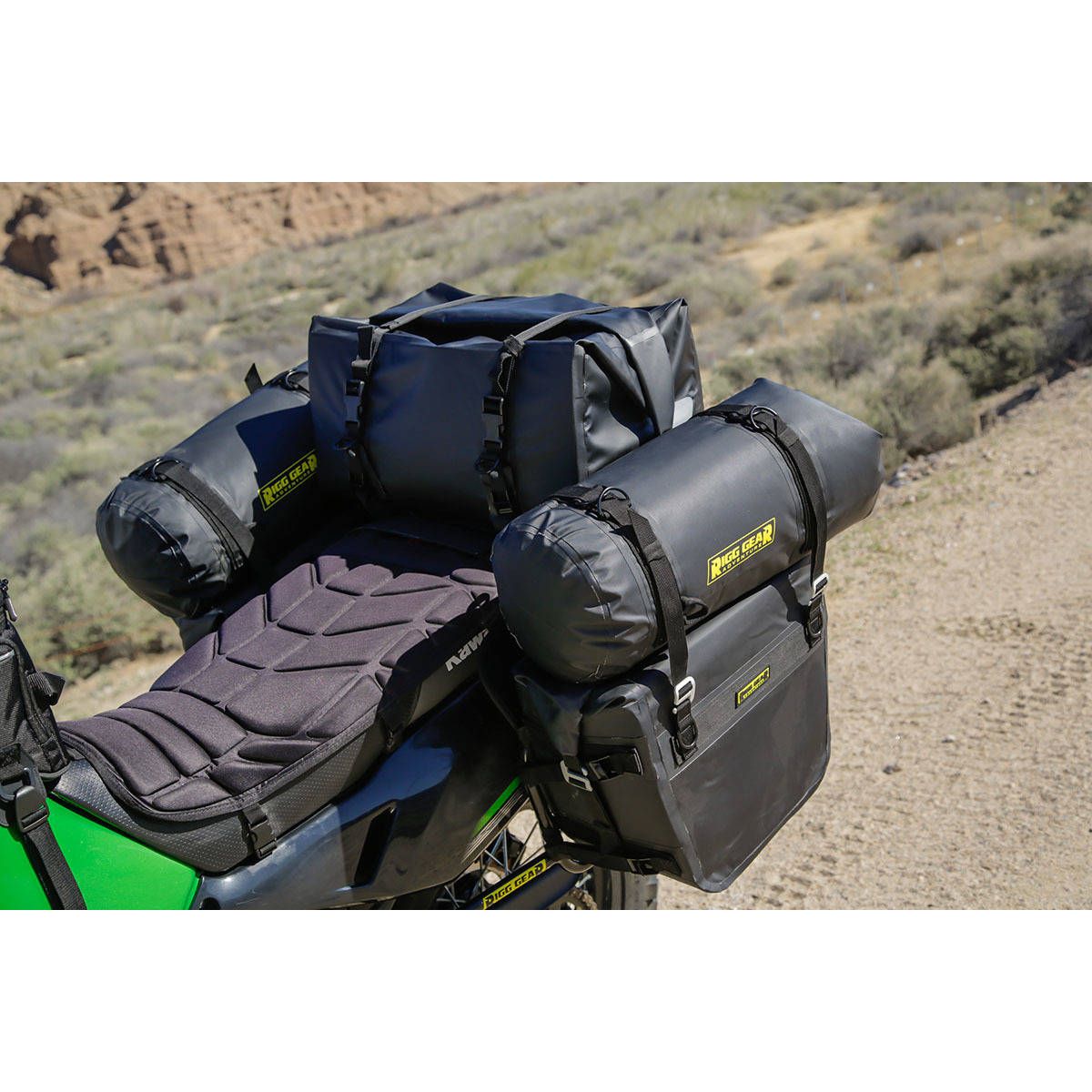 nelson rigg deluxe adventure dry saddlebags