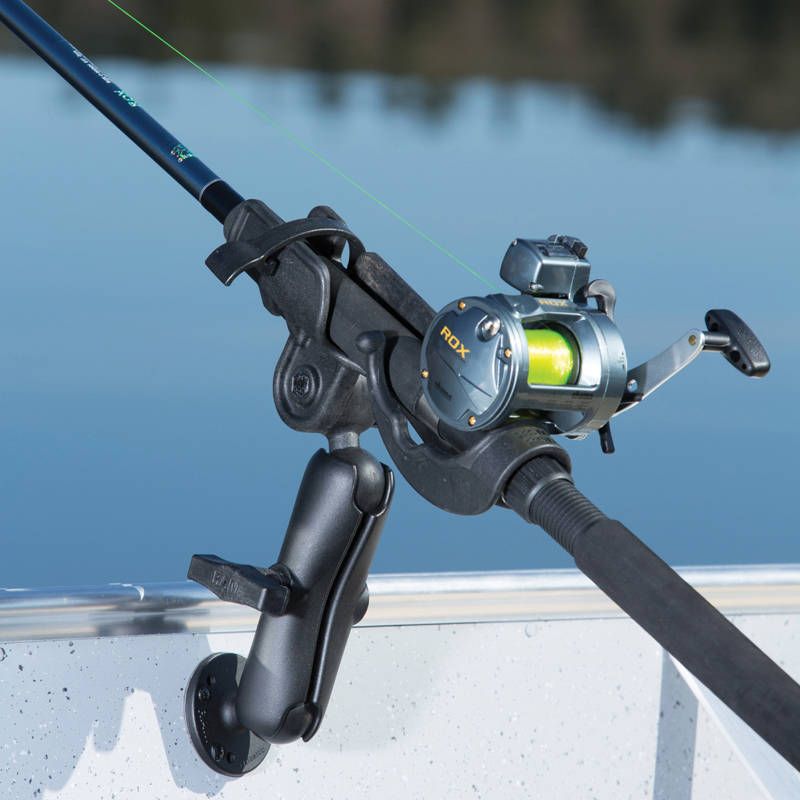 double fishing rod holder