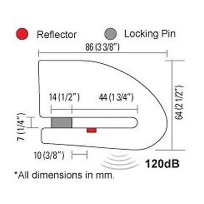 xena bluetooth disc lock