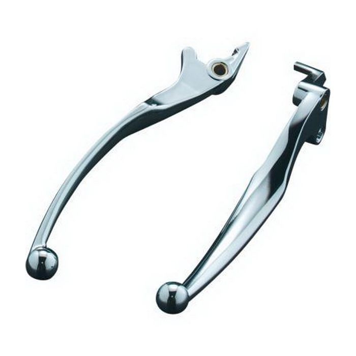 Image of : Kuryakyn Wide Style Levers Chrome - 7421