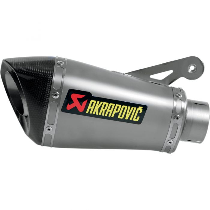 Akrapovic Slip On Line Exhaust Conical Hexagonal Muffler Stainlesstitaniumcarbon S B10s01