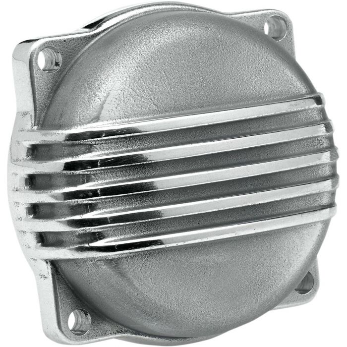 Biltwell CV Carb Top Cover Polished Aluminum Finned CTFINHDPS