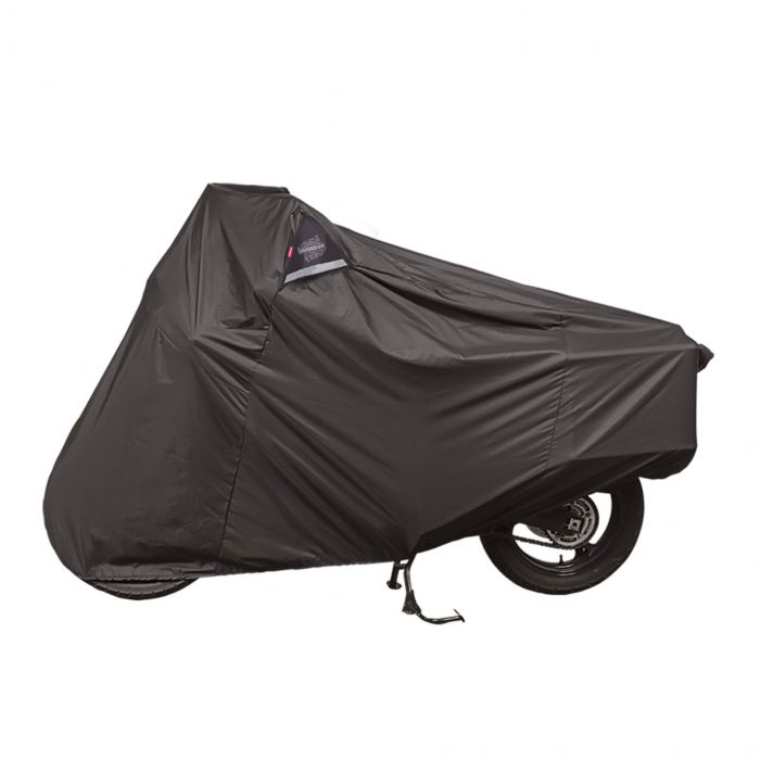 Grey Dowco Guardian 26037-00 Ultralite Plus Water Resistant Indoor/Outdoor Motorcycle Cover X-Large