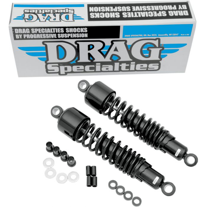 Drag Specialties Shock Absorbers Black 13" Standard/Heavy Duty 13100747 FortNine Canada