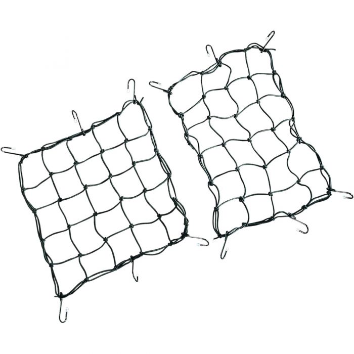 Image of : Drag Specialties Cargo Net with Vinyl Coated Metal Hooks