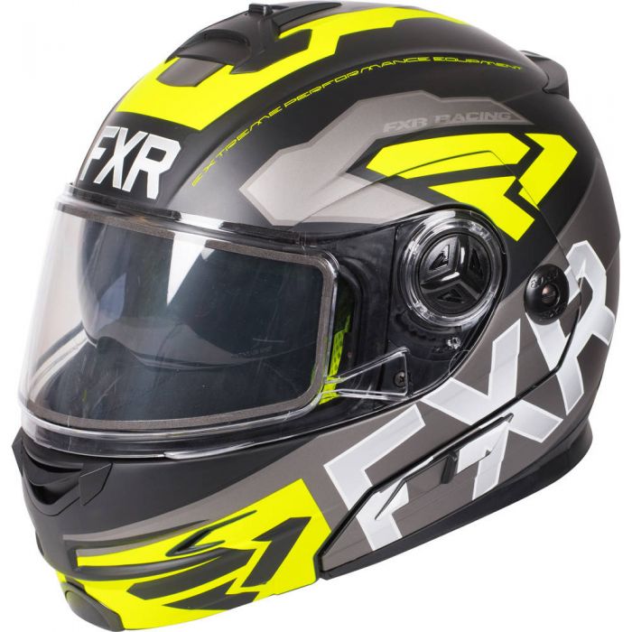FXR Fuel Modular Evo Snow Helmet with Electric Shield FortNine Canada