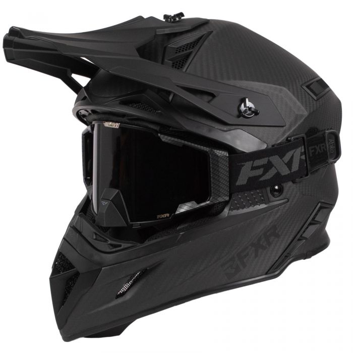 FXR Helium Carbon Cold Stop QRS Helmet FortNine Canada