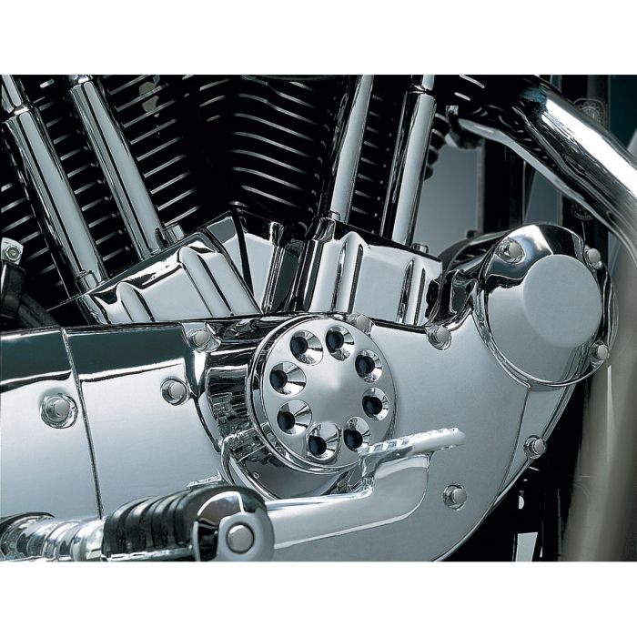 Image of : Kuryakyn Tappet Block Covers Chrome - 8124