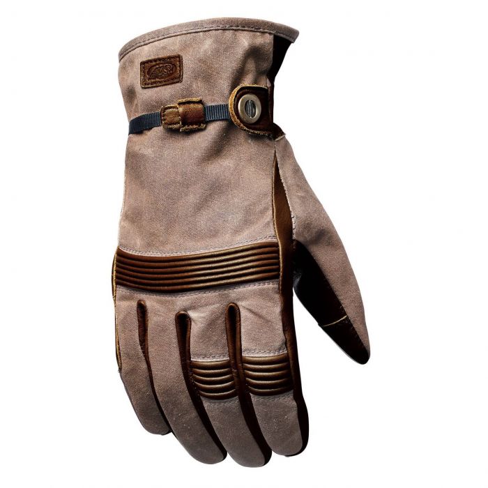 Roland Sands Truman Waxed Cotton Gloves FortNine Canada