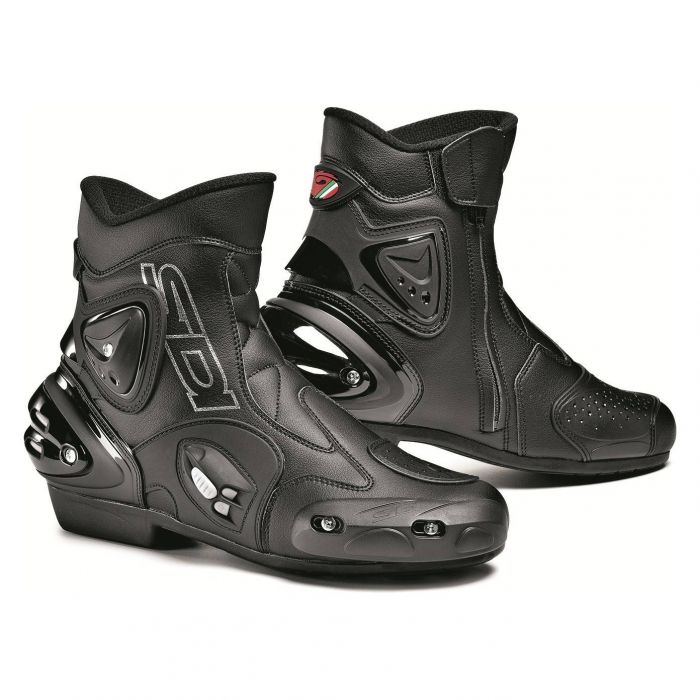 motorcycle boots with high soles